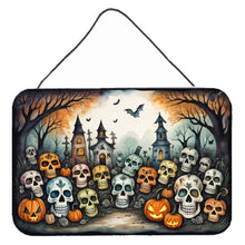 Load image into Gallery viewer, Calaveras Sugar Skulls Spooky Halloween Wall or Door Hanging Prints