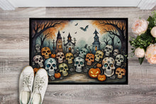 Load image into Gallery viewer, Calaveras Sugar Skulls Spooky Halloween Doormat - 24x36 Decorative Floor Mat – Indoor/Outdoor Rug with Artistic Flair