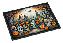 Load image into Gallery viewer, Calaveras Sugar Skulls Spooky Halloween Doormat - 24x36 Decorative Floor Mat – Indoor/Outdoor Rug with Artistic Flair