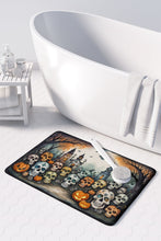 Load image into Gallery viewer, Calaveras Sugar Skulls Spooky Halloween Memory Foam Kitchen Mat