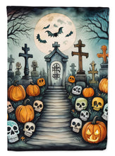 Load image into Gallery viewer, Calaveras Sugar Skulls Spooky Halloween Garden Flag – Outdoor Decorative Yard Flag