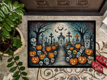 Load image into Gallery viewer, Calaveras Sugar Skulls Spooky Halloween Doormat - 24x36 Decorative Floor Mat – Indoor/Outdoor Rug with Artistic Flair