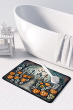 Load image into Gallery viewer, Calaveras Sugar Skulls Spooky Halloween Memory Foam Kitchen Mat