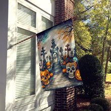 Load image into Gallery viewer, Calaveras Sugar Skulls Spooky Halloween House Flag