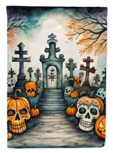 Load image into Gallery viewer, Calaveras Sugar Skulls Spooky Halloween House Flag