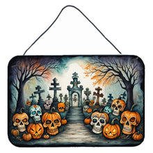 Load image into Gallery viewer, Calaveras Sugar Skulls Spooky Halloween Wall or Door Hanging Prints