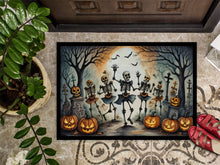 Load image into Gallery viewer, Dancing Skeletons Spooky Halloween Doormat -  18x27 Decorative Floor Mat – Indoor/Outdoor Rug