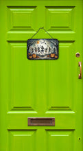 Load image into Gallery viewer, Dancing Skeletons Spooky Halloween Wall or Door Hanging Prints
