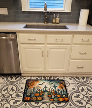 Load image into Gallery viewer, Day of the Dead Spooky Halloween Memory Foam Kitchen Mat