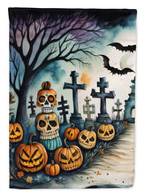 Load image into Gallery viewer, Day of the Dead Spooky Halloween Garden Flag – Outdoor Decorative Yard Flag