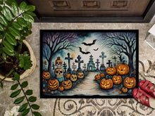 Load image into Gallery viewer, Day of the Dead Spooky Halloween Doormat -  18x27 Decorative Floor Mat – Indoor/Outdoor Rug
