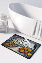 Load image into Gallery viewer, Day of the Dead Spooky Halloween Memory Foam Kitchen Mat