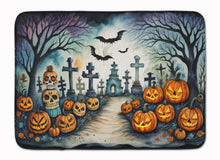 Load image into Gallery viewer, Day of the Dead Spooky Halloween Memory Foam Kitchen Mat