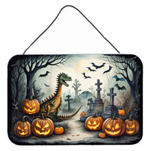 Load image into Gallery viewer, Dinosaurs Spooky Halloween Wall or Door Hanging Prints