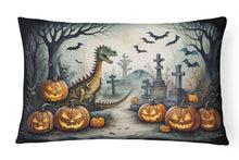 Load image into Gallery viewer, Dinosaurs Spooky Halloween Fabric Decorative Pillow