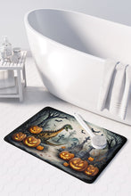 Load image into Gallery viewer, Dinosaurs Spooky Halloween Memory Foam Kitchen Mat