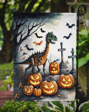 Load image into Gallery viewer, Dinosaurs Spooky Halloween Garden Flag – Outdoor Decorative Yard Flag