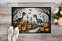 Load image into Gallery viewer, Dinosaurs Spooky Halloween Doormat - 24x36 Decorative Floor Mat – Indoor/Outdoor Rug with Artistic Flair