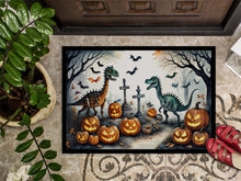 Load image into Gallery viewer, Dinosaurs Spooky Halloween Doormat -  18x27 Decorative Floor Mat – Indoor/Outdoor Rug