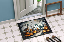 Load image into Gallery viewer, Dinosaurs Spooky Halloween Doormat -  18x27 Decorative Floor Mat – Indoor/Outdoor Rug
