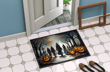 Load image into Gallery viewer, Vampires Spooky Halloween Doormat -  18x27 Decorative Floor Mat – Indoor/Outdoor Rug