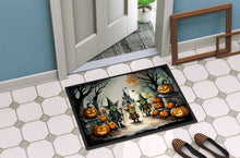 Load image into Gallery viewer, Goblins Spooky Halloween Doormat -  18x27 Decorative Floor Mat – Indoor/Outdoor Rug