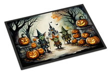 Load image into Gallery viewer, Goblins Spooky Halloween Doormat -  18x27 Decorative Floor Mat – Indoor/Outdoor Rug