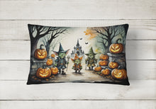 Load image into Gallery viewer, Goblins Spooky Halloween Fabric Decorative Pillow