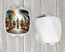 Load image into Gallery viewer, Goblins Spooky Halloween Compact Mirror – Stylish Purse Mirror with Artistic Covers
