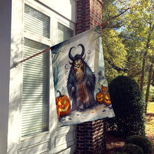 Load image into Gallery viewer, Krampus The Christmas Demon Spooky Halloween House Flag