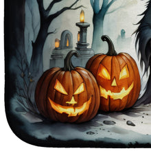 Load image into Gallery viewer, Krampus The Christmas Demon Spooky Halloween Dish Drying Mat