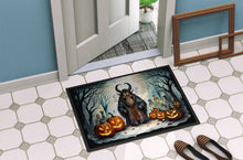 Load image into Gallery viewer, Krampus The Christmas Demon Spooky Halloween Doormat - 24x36 Decorative Floor Mat – Indoor/Outdoor Rug with Artistic Flair