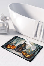 Load image into Gallery viewer, Krampus The Christmas Demon Spooky Halloween Memory Foam Kitchen Mat