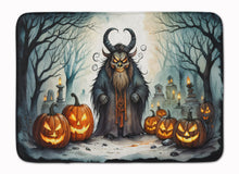 Load image into Gallery viewer, Krampus The Christmas Demon Spooky Halloween Memory Foam Kitchen Mat