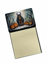Load image into Gallery viewer, Krampus The Christmas Demon Spooky Halloween Sticky Note Holder- Refiilable Desk Accessory Note Pad