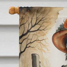 Load image into Gallery viewer, La Catrina Skeleton Spooky Halloween House Flag