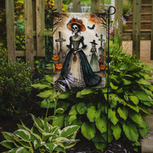 Load image into Gallery viewer, La Catrina Skeleton Spooky Halloween Garden Flag – Outdoor Decorative Yard Flag