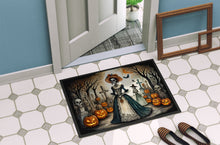Load image into Gallery viewer, La Catrina Skeleton Spooky Halloween Doormat - 24x36 Decorative Floor Mat – Indoor/Outdoor Rug with Artistic Flair