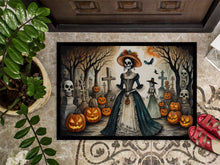 Load image into Gallery viewer, La Catrina Skeleton Spooky Halloween Doormat -  18x27 Decorative Floor Mat – Indoor/Outdoor Rug