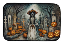 Load image into Gallery viewer, La Catrina Skeleton Spooky Halloween Dish Drying Mat