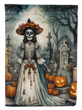 Load image into Gallery viewer, La Catrina Skeleton Spooky Halloween Garden Flag – Outdoor Decorative Yard Flag