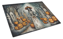 Load image into Gallery viewer, La Catrina Skeleton Spooky Halloween Glass Cutting Boards – Durable, Decorative Kitchen Art Large