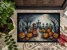 Load image into Gallery viewer, La Catrina Skeleton Spooky Halloween Doormat -  18x27 Decorative Floor Mat – Indoor/Outdoor Rug