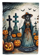 Load image into Gallery viewer, La Catrina Skeleton Spooky Halloween House Flag
