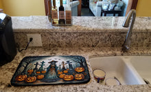 Load image into Gallery viewer, La Catrina Skeleton Spooky Halloween Dish Drying Mat