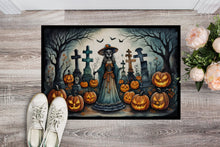 Load image into Gallery viewer, La Catrina Skeleton Spooky Halloween Doormat - 24x36 Decorative Floor Mat – Indoor/Outdoor Rug with Artistic Flair