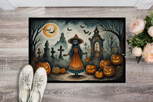 Load image into Gallery viewer, La Llorona Skeleton Spooky Halloween Doormat - 24x36 Decorative Floor Mat – Indoor/Outdoor Rug with Artistic Flair