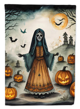 Load image into Gallery viewer, La Llorona Skeleton Spooky Halloween House Flag