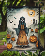 Load image into Gallery viewer, La Llorona Skeleton Spooky Halloween Garden Flag – Outdoor Decorative Yard Flag
