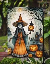 Load image into Gallery viewer, La Llorona Skeleton Spooky Halloween Garden Flag – Outdoor Decorative Yard Flag